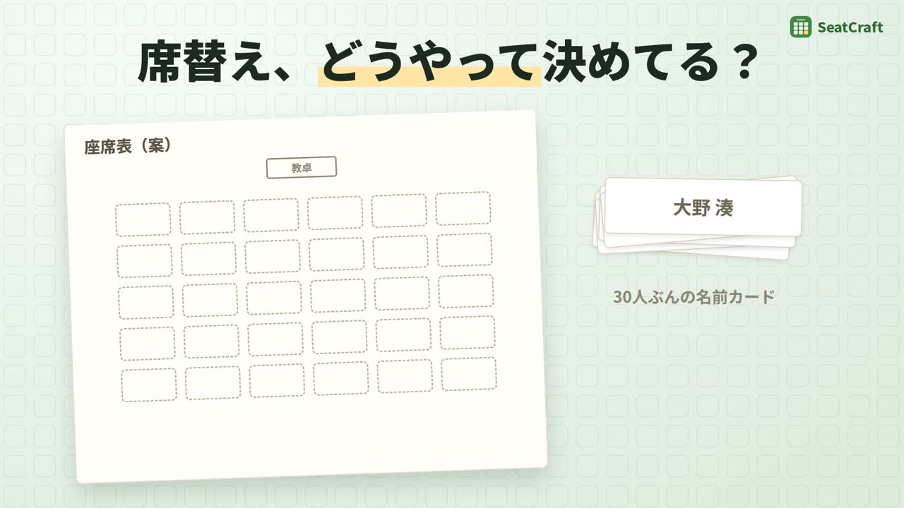 SeatCraft 使い方ガイドの動画
